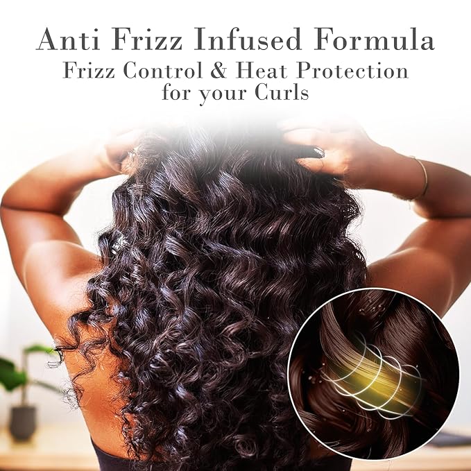 VoCÊ Haircare Natural Smoothing Blowout Cream | Anti-Frizz Blowout Cream with Frizz Control and Heat Protection | Vegan, Non-Toxic, Cruelty-Free Haircare for Smooth, Shiny Hair (8.5 oz | 250ml)