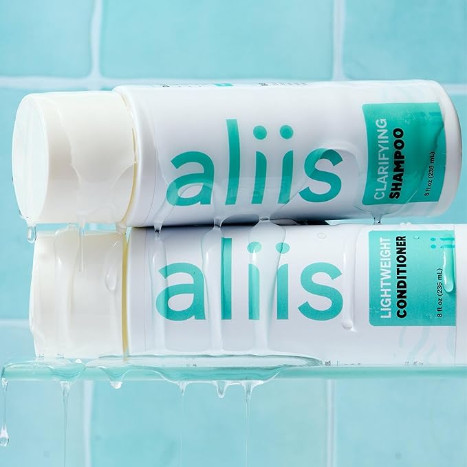 ALIIS Lightweight Conditioner – Moisture-Rich, pH-Balanced Daily Conditioner for All Hair Types | Detangles, Softens & Smooths Without Buildup | Color-Safe, Vegan, Sulfate-Free | 8 oz