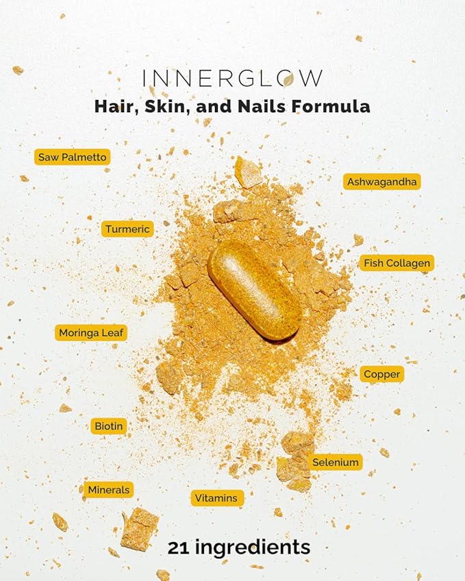 Advanced Hair, Skin & Nails Vitamins – Doctor-Developed Hair Supplement with Biotin, Collagen Peptides, Vitamin E & B12 – Clinically Tested 12-Week Results, Made in USA, Non-GMO