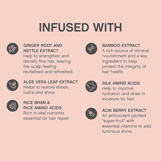 KEVIN.MURPHY PLUMPING.WASH - Densifying Shampoo for Thinning Hair - For Fine & Aging Hair - Nourishing Hair Care Shampoo - Thickening Effects - 250 mL / 8.4 fl oz (Pack of 2)