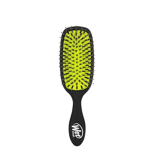 Wet Brush Shine Enhancer Hair Brush, Purple - Exclusive Ultra-soft IntelliFlex Bristles - Natural Boar Bristles Leave Hair Shiny And Smooth For All Hair Types - For Women, Men, Wet And Dry