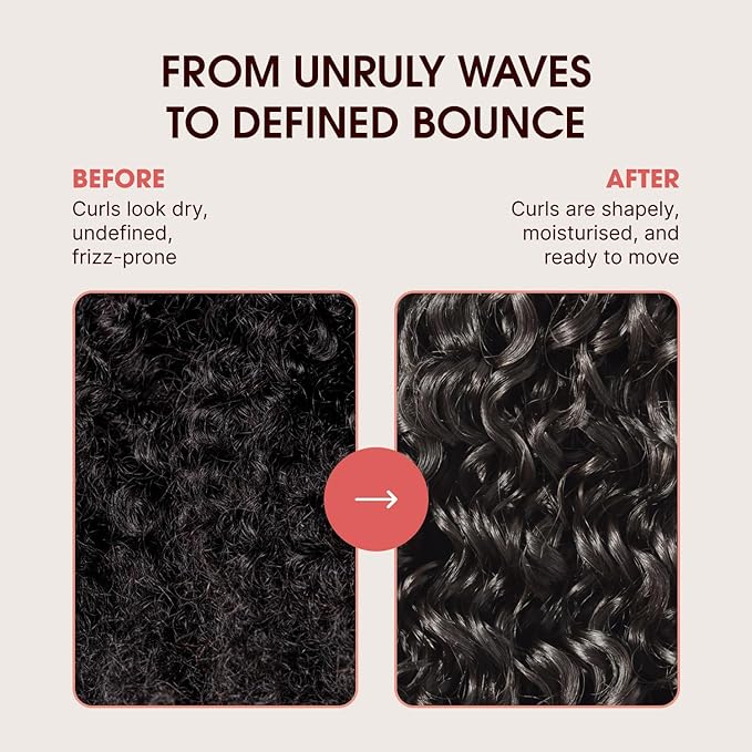 One 'n Only Defining Curl Cream with Argan Oil, Leave-in Conditioning Cream, Defines and Leaves Strong Curly Hair, Enhances Shine and Hydrates Without Sticky Residue, 9.8 Ounces (2 Pack)