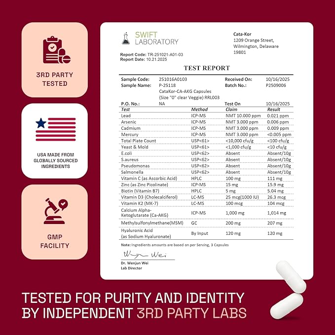 Hair Skin and Nails Vitamins – Biotin | Hyaluronic Acid | Calcium AKG | MSM | Vitamin C & Vitamin D3 K2 – Hair Vitamins for Women – Promotes Shiny Hair & Radiant Skin –270 Capsules (3 Pack)