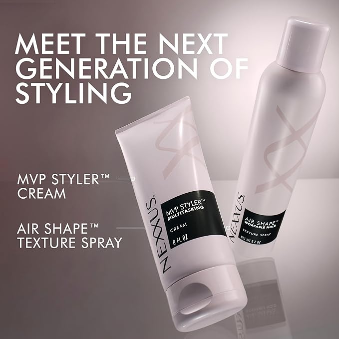 Nexxus Styling Cream MVP Styler Hybrid Multitasking Hair Cream Powered by MVP Multi-Verse Polymers 6 oz