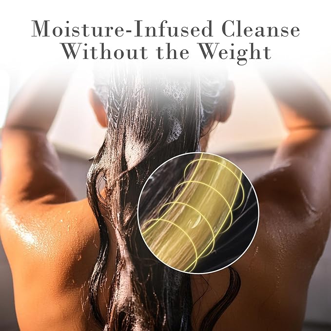 VoCÊ Natural Hydrating Shampoo for Dry, Frizzy Hair | Moisture-Infused Vegan Shampoo for Normal to Thick Hair | Non-Toxic, Cruelty-Free with Shea Butter, White Tea, Vanilla Cactus (8.5 oz | 250 ml)