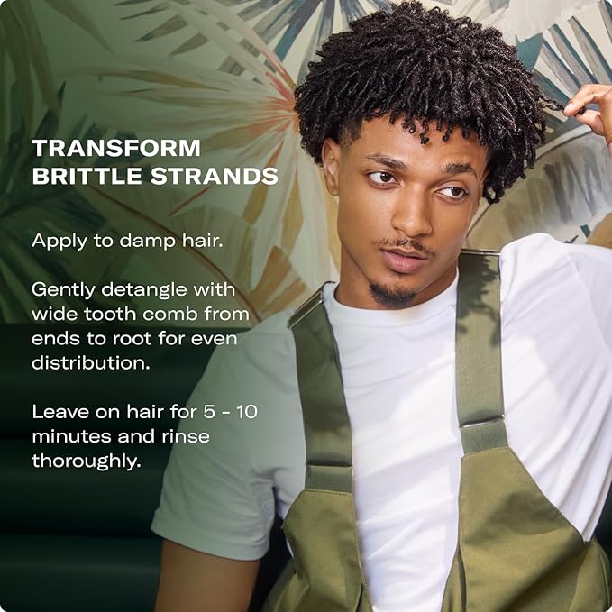 Mielle Organics Rosemary Mint Strengthening Hair Conditioner for Women & Men - Biotin Infused Detangling & Hydrating Conditioner to Increase Manageability & Support Longer, Healthier Strands, 20 oz