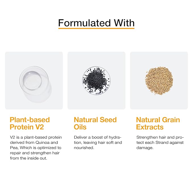 GK HAIR Vegan Leave In Conditioner Spray – Lightweight Detangler Spray For Frizz Control & Heat Protectant for All Hair Types, 120ml