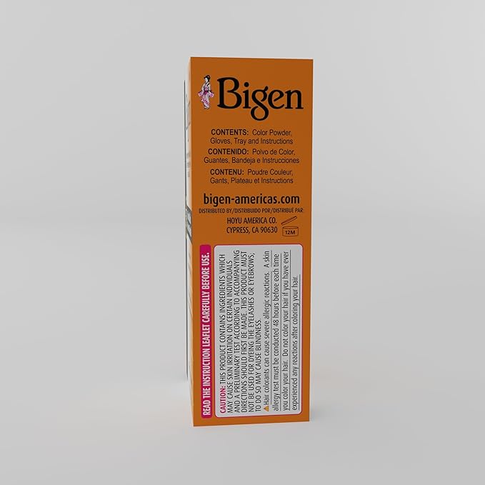 #46 Light Chestnut Bigen Permanent Powder - 6 Pack