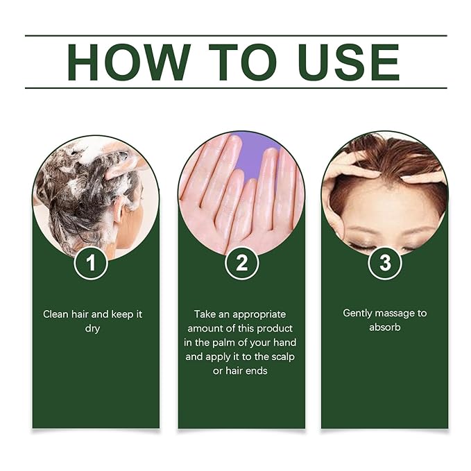 | Biotin | Hair Growth Supplement | Skin Care | Rosemary Hair Growth Essential Oil Promotes Healthy and Nourishing Hair Growth, Tough Hair Essential Oil Hair， (3.38 Fl Oz)