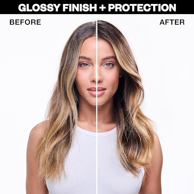 IGK Disco Disco Clear Gloss Hair Shine Spray | Full + Travel Size | Lightweight, High-Shine Finishing Hair Spray | 5.3 + 2.1 oz (Pack of 2)