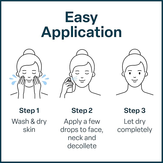 QRxLabs Peptide Complex Face Serum - Firming Collagen Booster & Hydrating Hyaluronic Acid with Chamomile Extarct - Revitalizing Antiaging Skincare - Unscented Gel, 1 Fl Oz