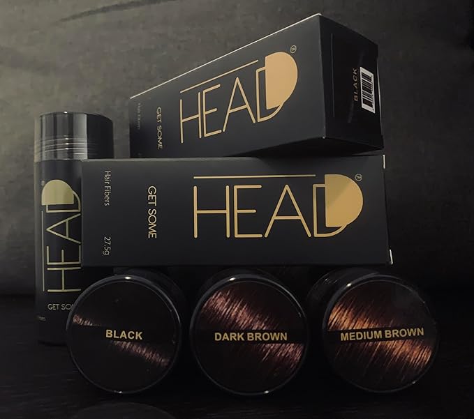 (DARK BROWN) | Plant Based I Full Hair in Seconds | Lightweight Hair Buidling Fibers for Thinning Hair Men & Women | Styling Powder | Hair Loss Products | The Sexiest Way to Fuller Hair!