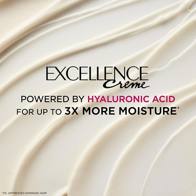 L'Oreal Paris Excellence Crème Permanent Hair Dye, Triple Care Hair Color with Pro-Keratine Complex for 100% Gray Hair Coverage, 7 Dark Blonde, 1 Kit (Pack of 2)