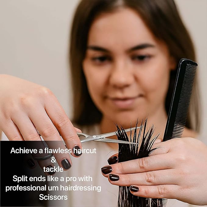 UM Supplies Scissors 6.5 | Premium Barber Shears For Hair Cutting | Multiple Purpose Cutting Scissors | Haircut Scissors For Salon I Women | Mens | kids I Pets