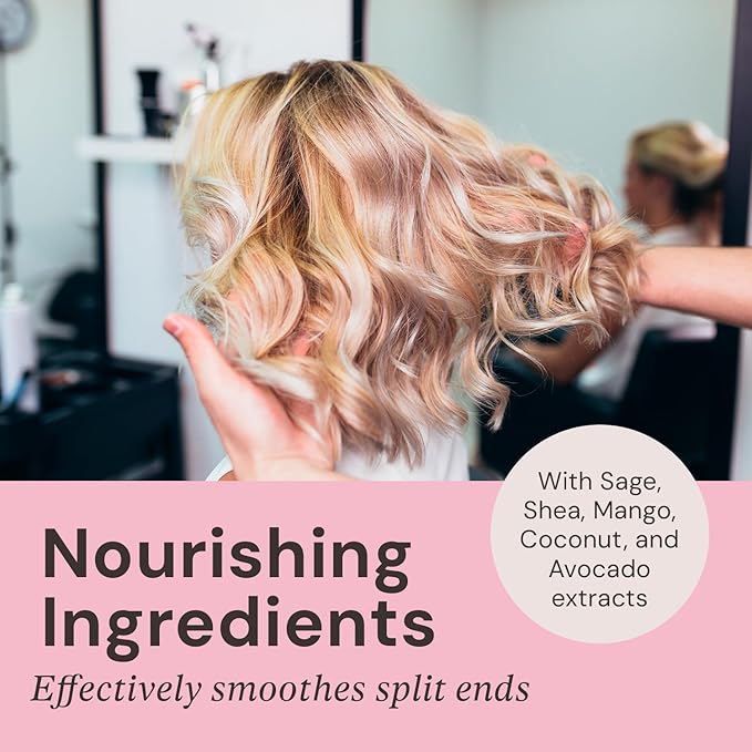 "MILANO COLLECTION Hair Styling Product for Human Hair, Split End Sealer and Frizz Control, Nourishing Ingredients, Easy to Use, Seals Split Ends, Softens Hair, Vegan and Cruelty-Free"