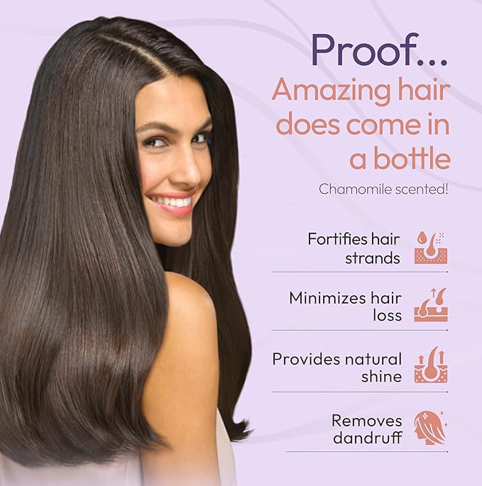 Nora Ross Garlic Extract Daily Oil Control Clarifying Shampoo with Aloe Vera, Argan Oil & Chamomile Scent – Deep Cleansing Hair & Scalp Care – Sulfate Free, Color Safe Formula for Women and Men – 32oz