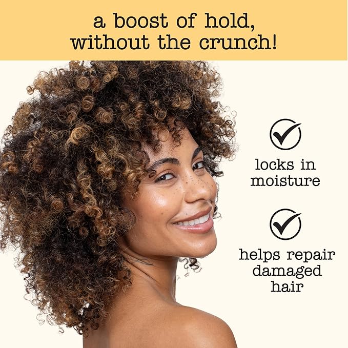 SAUCE Honey + Almond Bond Repair Curl Cream, 5 Fl Oz, Controls Frizz & Defines Curls, Helps Repair Damage & Reduce Breakage with Biotin & Almond Oil, No Sulfates & Parabens