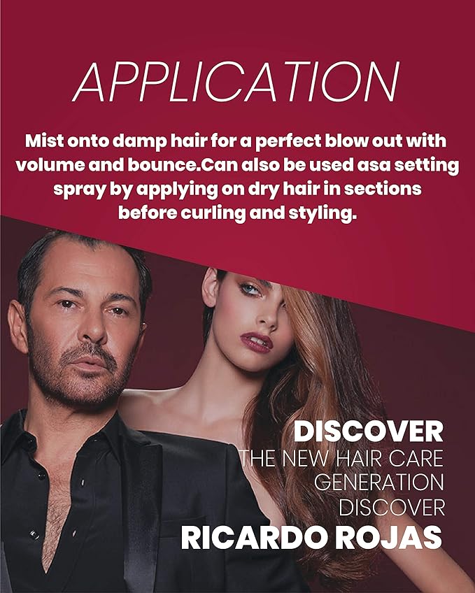 Full Blown Volumizing Spray, Bounce, Movement & Hair Volume, Blow-Dry Styling Hair Spray with Root Lift & Heat Protection, Keratin, Yerba Mate & Rosemary, 3.4 fl oz