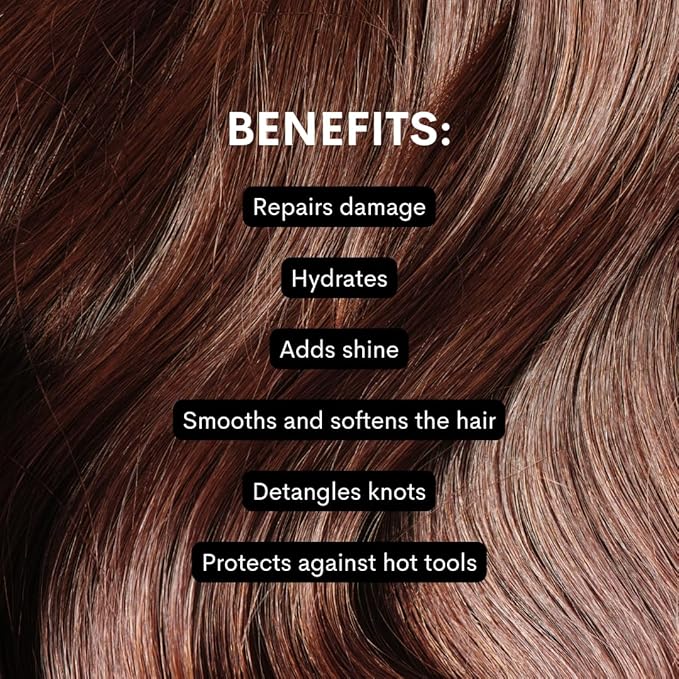 Pallure Bond N' Shine Leave-In Conditioning Heat Protecting Spray To Detangle, Strengthens, Repair Dry, Damaged Frizzy Hair, 250 ml