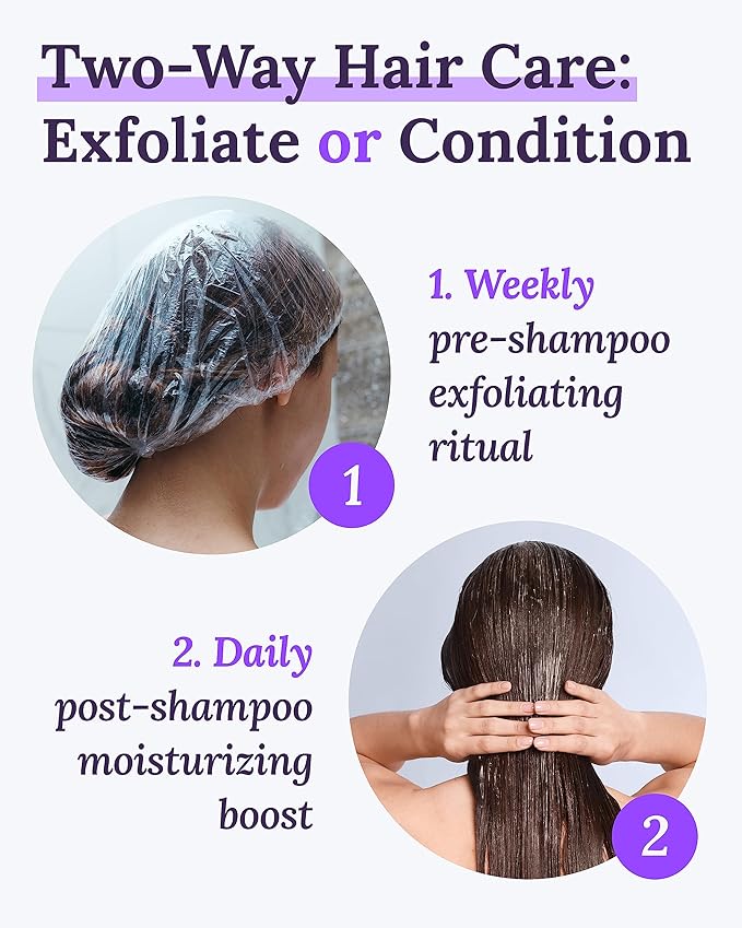 Micro Exfoliating Mask for Scalp & Hair - Keranique Clarifying Scalp Scrub for Women - Cleansing & Moisturizing Scalp Detox Conditioner - Creates Foundation for Fuller Growth - Hair Mask & Exfoliator