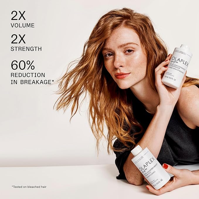 Olaplex Wash & Shine Fine Hair Kit: Nº. 4FINE, Nº. 5FINE, Nº. 0.5, Shampoo & Conditioner Set | Gently Cleanses to Volumize & Strengthen | Hydrates & Soothes Scalp | For Coily, Curly, Straight, & Wavy