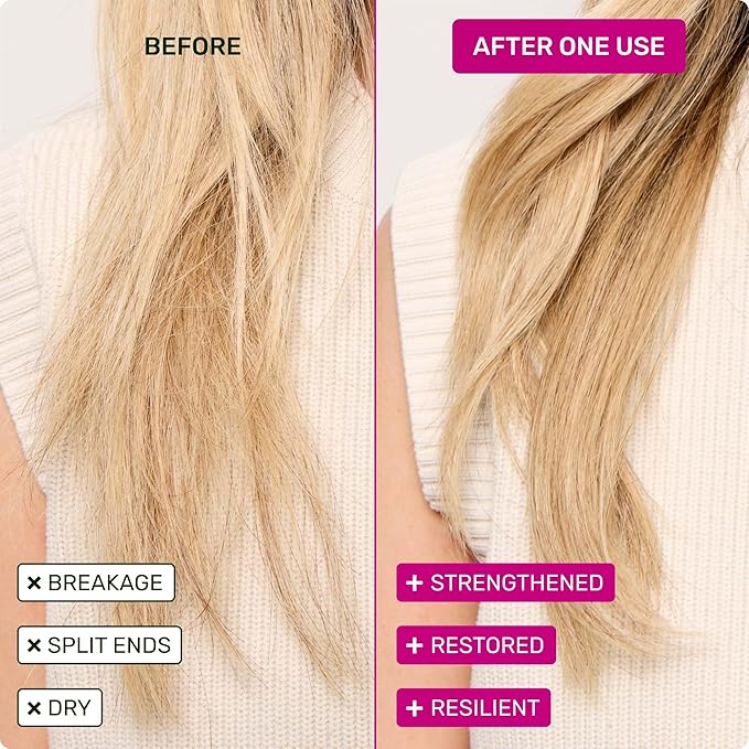 Ethique Beauty Rice Protein Repairing Shampoo & Conditioner Bar Set for Damaged Hair - Plastic-Free, Vegan, Cruelty-Free - 2 Pack