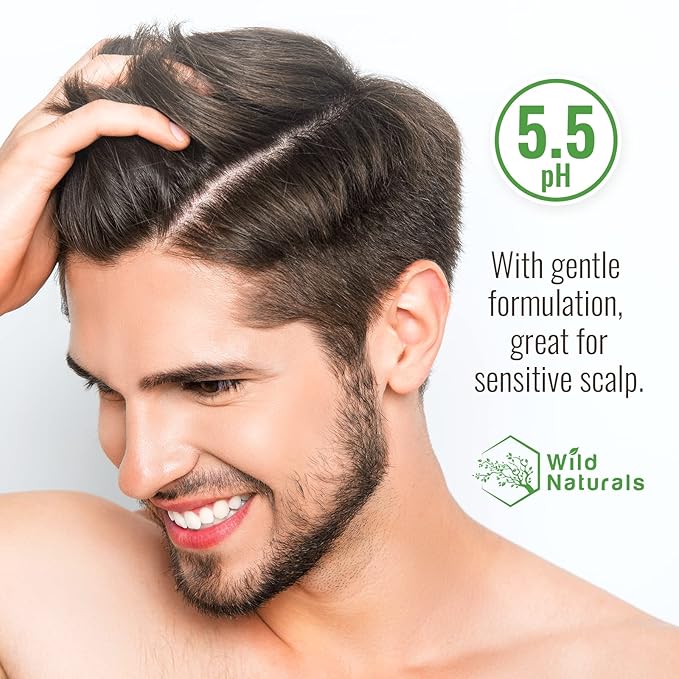 Tea Tree Oil Shampoo and Conditioner Set - Dry Scalp Treatment for Itchy Relief - Anti-Dandruff Thickening Formulas for Men & Women, All Hair Types