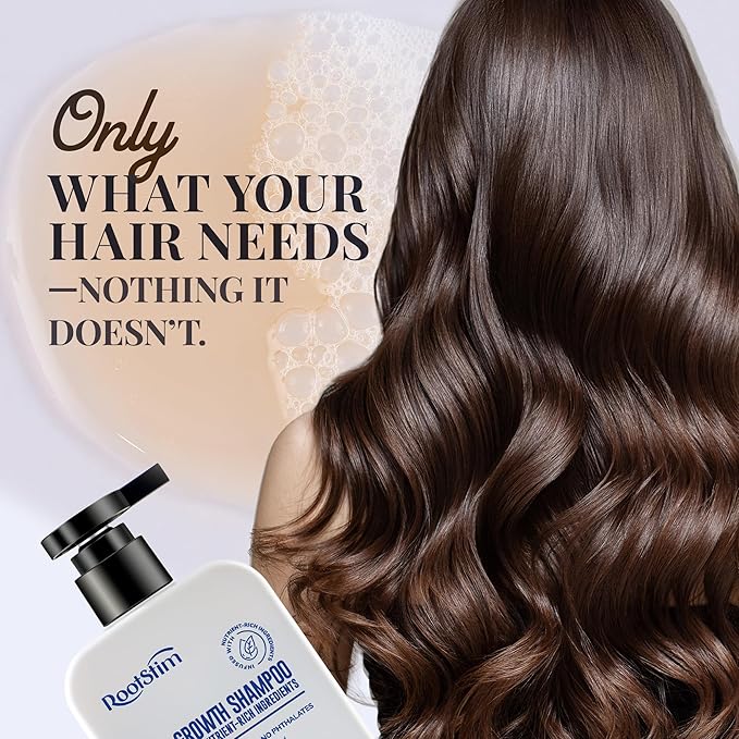 Biotin & Rosemary Shampoo for Hair Growth: Hair Loss Shampoo for Thinning Hair Infused with Nutrient Rich Ingredients for Hair thickening Sulfate Free 10 fl oz