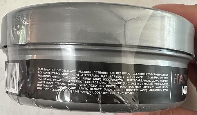 Nativo's Hair Styling Cream and Regrowth Treatment For Men and Women - Hair Thickening Mask with Bee Honey & Trichogen - Tames & Strengthens, Dry, Frizzy, Curly Hair, Paraben-Free (160g)