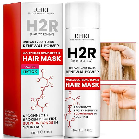 Hair Mask For Damaged Hair | Leave In Hair Mask | Molecular Bonding for Hair Growth, Thinning & Split Ends | Rapid Repair for Damage from Bleach, Chemicals & Heat | Frizz Control Hair Treatment