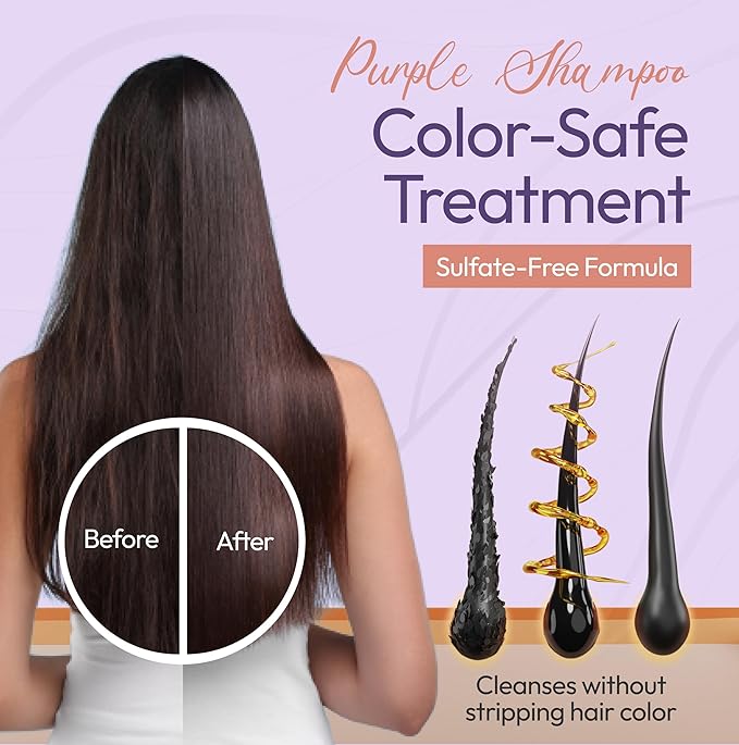 Nora Ross Garlic Extract Daily Oil Control Clarifying Shampoo with Aloe Vera, Argan Oil & Chamomile Scent – Deep Cleansing Hair & Scalp Care – Sulfate Free, Color Safe Formula for Women and Men – 32oz