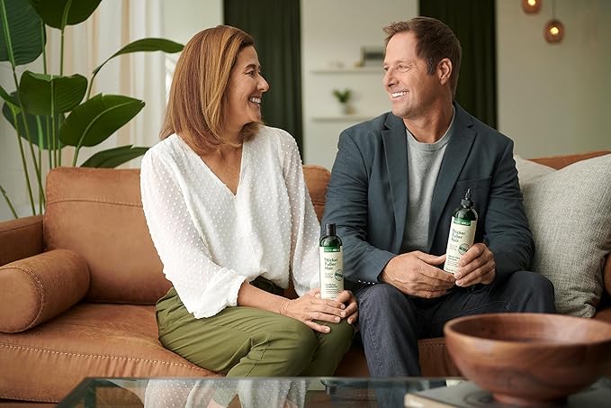 Thicker Fuller Hair Gentle Cleansing Shampoo - Hair Thickening, Clarifying Shampoo - Lightweight, Natural Formula with Rosemary and Coffee Oil - 12 oz