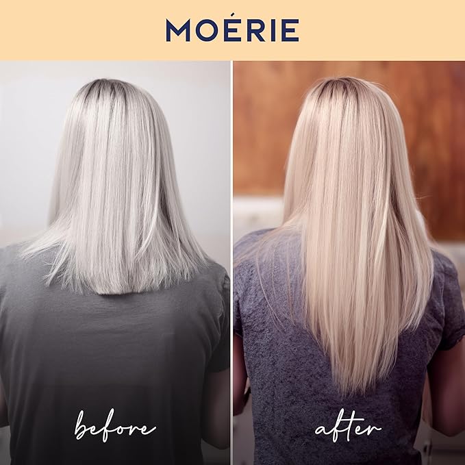 Moerie Mineral Shampoo and Conditioner Plus Hair Growth Spray Set – Ultimate Hair Care Pack – For Longer, Thicker, Fuller Hair - Volumizing Hair Care Products (Double Set)