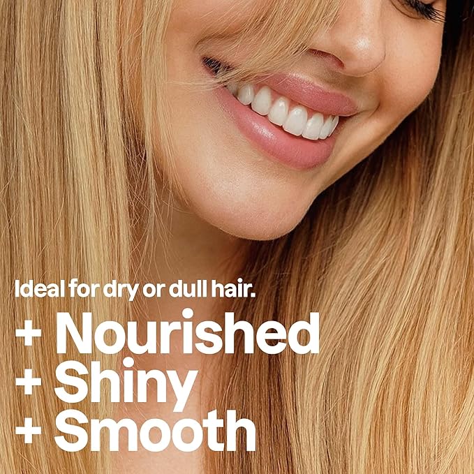 ATTITUDE Nourishing Hair Shampoo, EWG Verified, For Dry and Damaged Hair, Naturally Derived Ingredients, Vegan and Plant Based, Grapeseed Oil and Olive Leaves, 32 Fl Oz