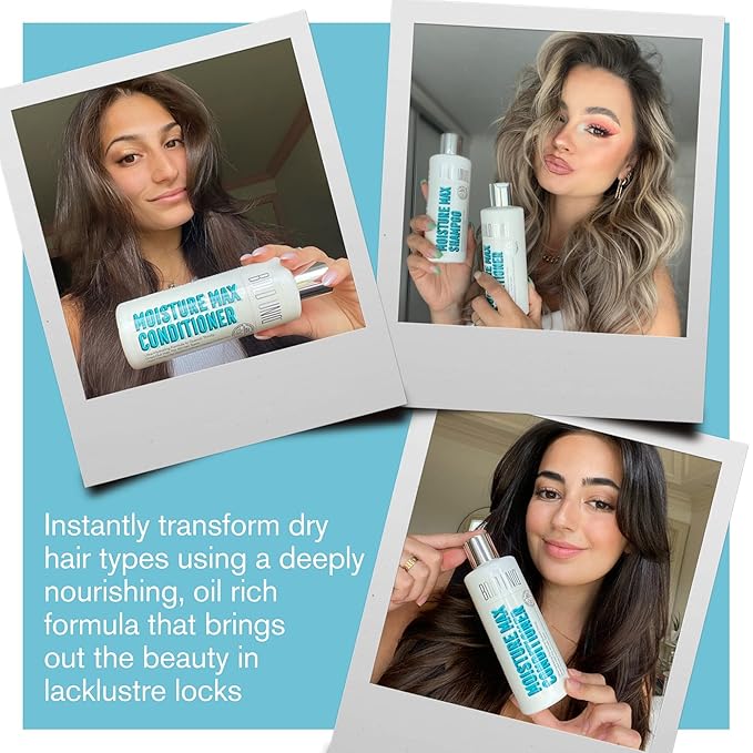 Moisturizing & Hydrating Conditioner for Dry Hair & Scalp. Deeply Nourishes, Detangles & Repairs Damaged, Colored, Curly & Frizzy Hair. Peta-approved, Vegan & Cruelty-Free. Sulphate & Paraben Free.