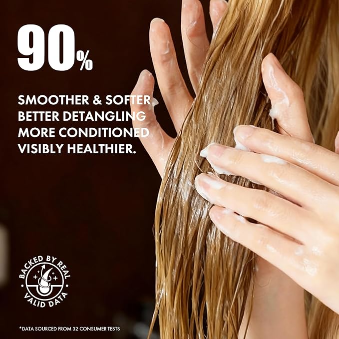 ALFHEIM Argan+ Repairing Conditioner for Dry, Damaged & Frizzy Hair with Moroccan Argan Oil, Keratin, Oat Protein – Deep Moisture, Repair, Detangling & Shine Boost – Color Safe, Sulfate Free – 18 oz