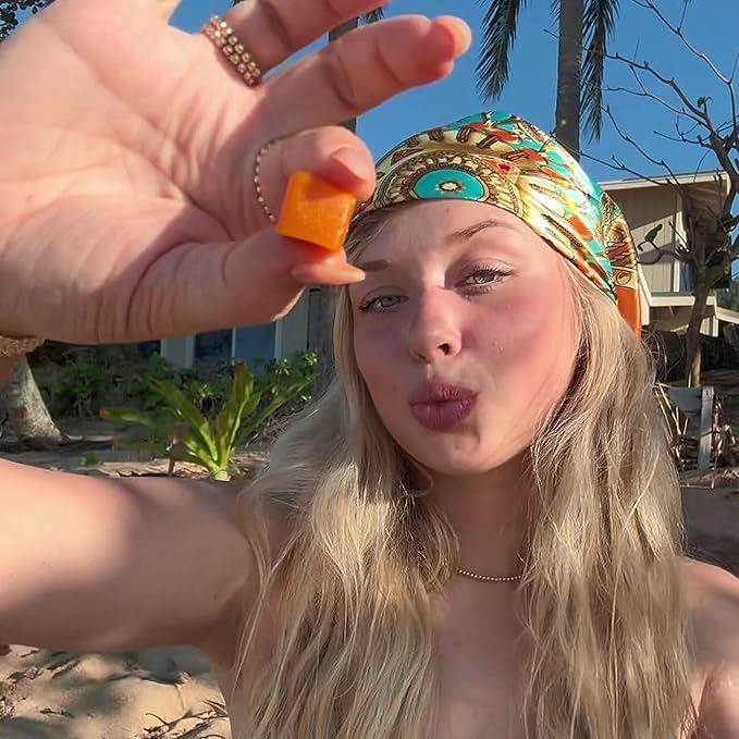 JUGO Beauty + SUPERFOODS Hair, Skin and Nails Collagen Gummies, Hyaluronic Acid and Turmeric Supplement, Cruelty-Free, Gelatin-Free and Gluten-Free Gummy Vitamins, Non-GMO, Made in USA, 40 Count