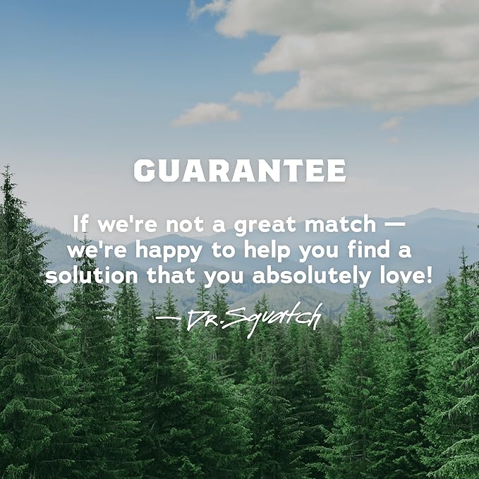 Dr. Squatch Natural Men's Shampoo and Conditioner Set - Healthy, Full Looking Hair - Wood Barrel Bourbon Natural Shampoo and Conditioner for Men (11 fl oz, 2-Pack)