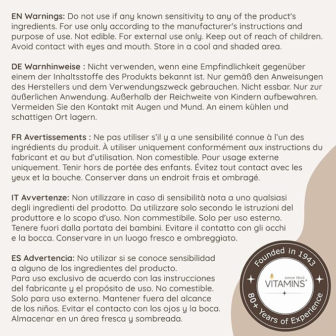 VITAMINS hair cosmetics Keratin Shampoo Sulfate Free - Hair Treatment for Dry Damaged Hair - Biotin and Collagen Shampoo with Castor Oil for Curly, Wavy or Straight Locks - 8.5 Fl Oz