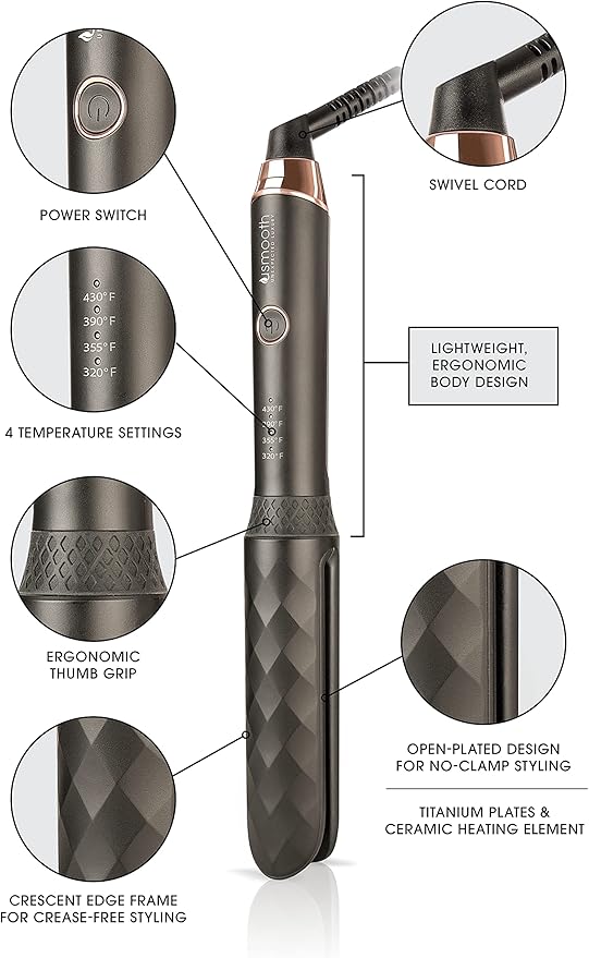 usmooth Infinite Professional Styling Iron