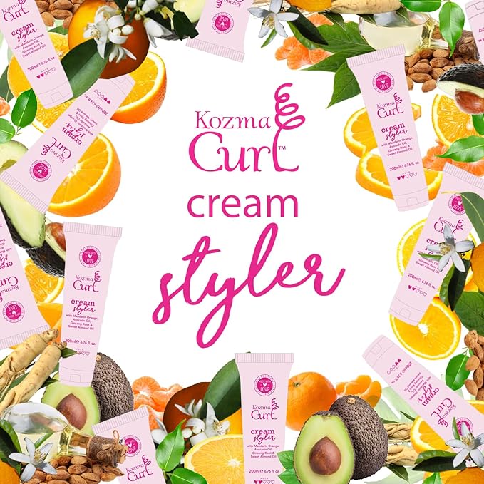 Kozma Curl Cream Styler 6.76 fl oz 200ml