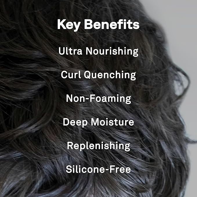 Hawthorne Curl Bounce Men's Curly Hair Shampoo and Conditioner Set. Sulfate Free Shampoo and Conditioner with Shea Butter and Macadamia Oil For Healthy, Hydrated Hair. Sandalwood Scent. 16 oz. each.