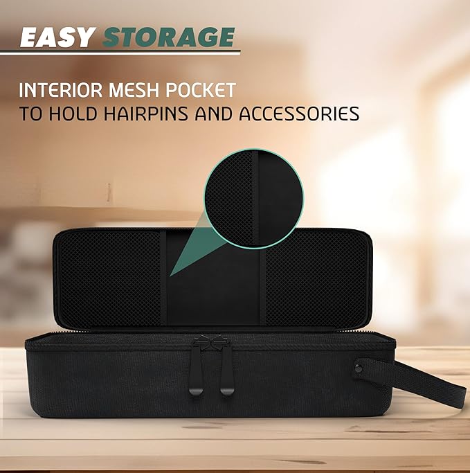 Premium 4-in-1 Oval Blow Dryer Brush, One-Step Hot Air Brush for Smooth, Hair Dryer & Volumizer, Salon Quality, Ionic Blow Dryer Styler & Straightener, Anti-Frizz, Large 3" Barrel, 13" Long