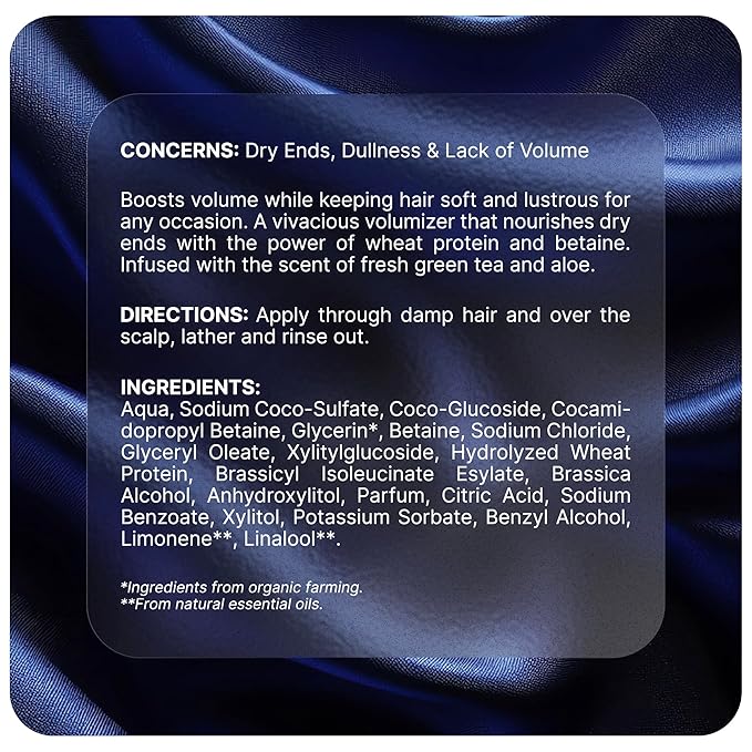 Pureance Hydralift – Volumizing Shampoo for Thinning Hair for Women & Men – Clean Hair Thickening & Volume Shampoo – Sulfate-Free with Wheat Protein, Betaine, Glycerin, Aloe & No Parabens – 9.81 Fl Oz