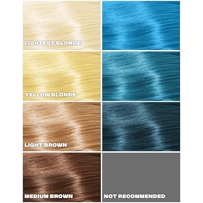 Good Dye Young Semi-Permanent Hair Color, Vegan and Cruelty-Free Hair Dye, Last up to 24 Washes, Non-Damaging Conditioning Hair Color (5FL OZ, Sonic Wave)