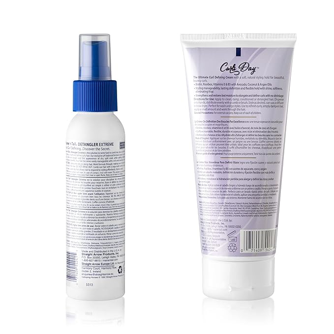 Mane 'n Tail Hair Styling Cream, 9.9 Fluid Ounces - Extreme Detangler & Curl Defining Cream, Hair-Conditioners, Hair Care