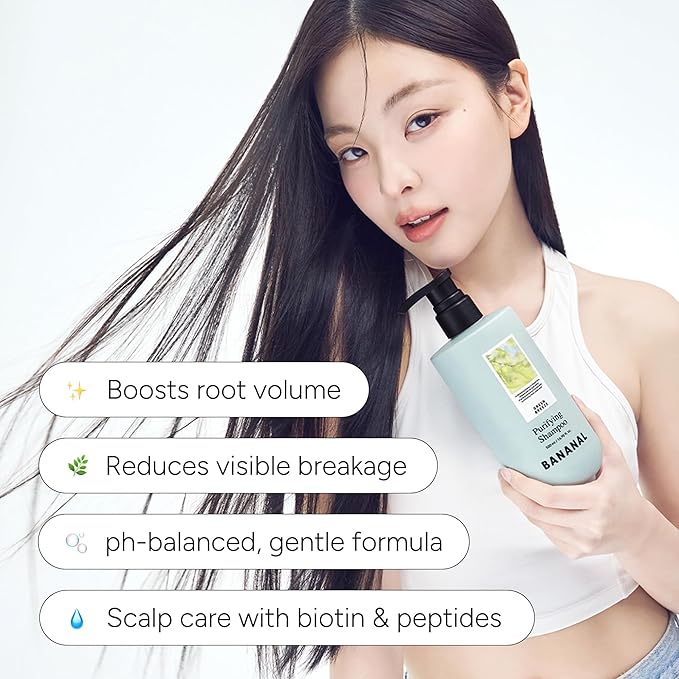 Rosemary Clarifying Scalp Shampoo – Korean Deep Cleansing & Cooling Hair Care with Menthol and CICA – Balances Oil, Refreshes Roots & Itchy Scalp – Paraben, Sulfate & Silicone Free – 16.9 fl oz.