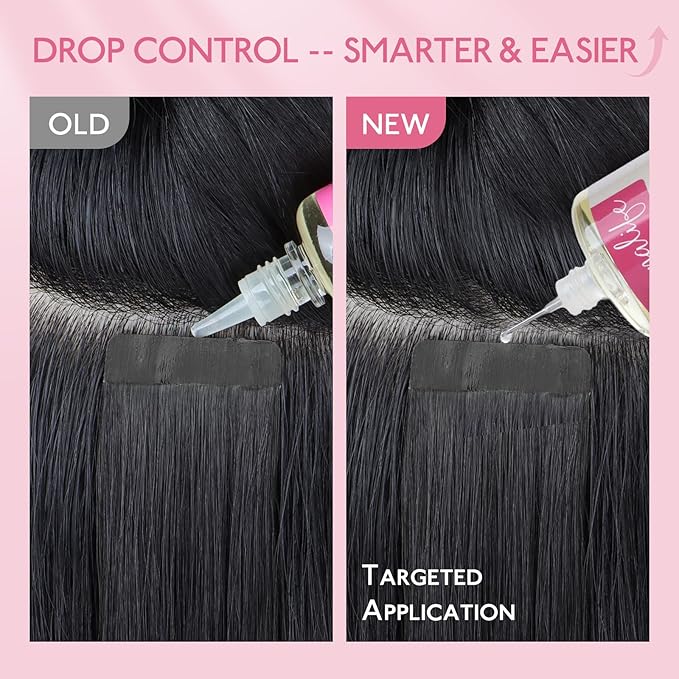 WENNALIFE Tape in Extension Remover, 1 FL.OZ. (30 ML) Fast-Acting Wig Glue Remover, Adhesive Remover Lace Glue Gentle Effective Citrus-Fresh Remove Toupee Tape in Hair Extensions