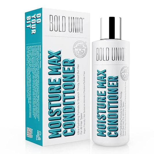 Moisturizing & Hydrating Conditioner for Dry Hair & Scalp. Deeply Nourishes, Detangles & Repairs Damaged, Colored, Curly & Frizzy Hair. Peta-approved, Vegan & Cruelty-Free. Sulphate & Paraben Free.