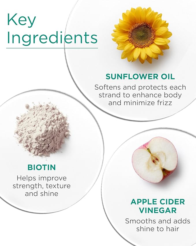 Andalou Naturals Sunflower & Citrus Brilliant Shine Hair Spray | Styling for Shine & Medium Hold | Aloe Vera for Frizz Control | Natural & Cruelty Free | 8.2 fl oz